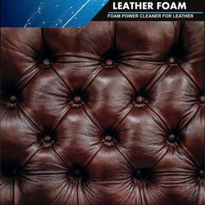 Foam Power Cleaner for Leather Restoration